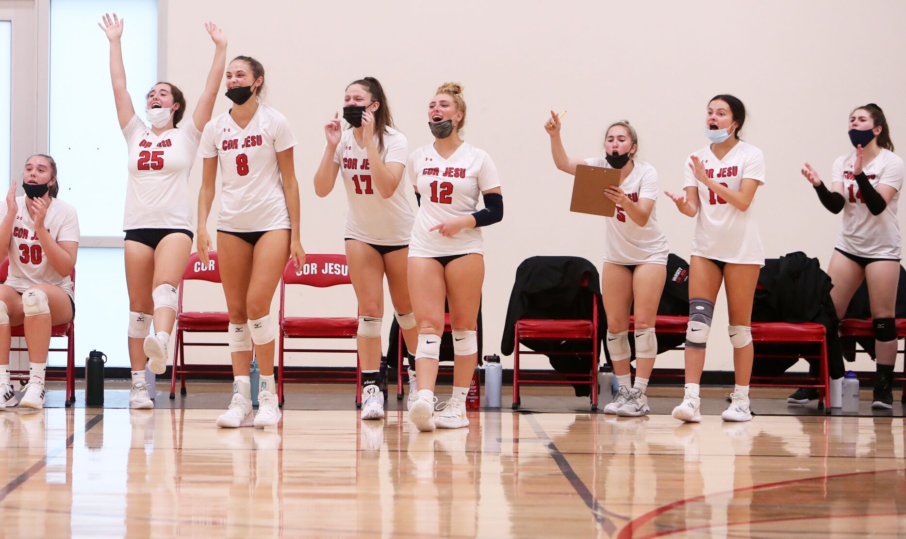Borgia def. Cor Jesu 25-21, 25-20, 27-25